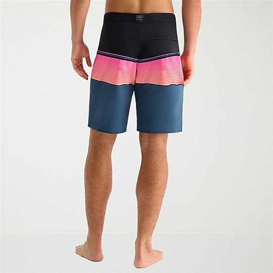 Burnside Mens Striped Board Shorts