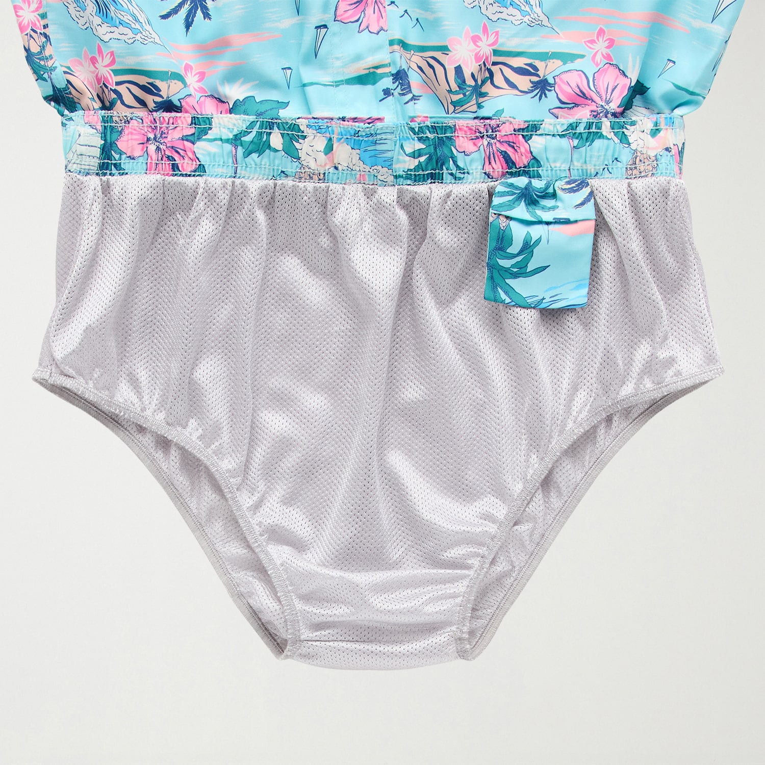 Burnside Mens Drawstring Waist 8" Swim Trunks