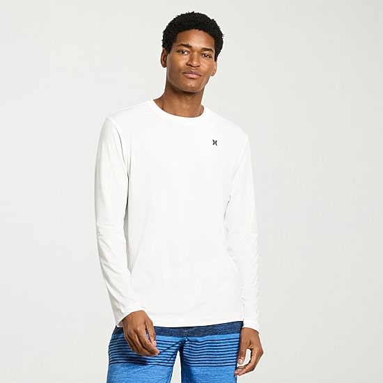 Hurley Mens Long Sleeve Swim Shirt