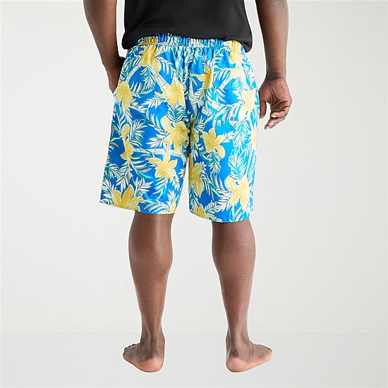 St. John's Bay Mens 10" Floral Big and Tall Board Shorts