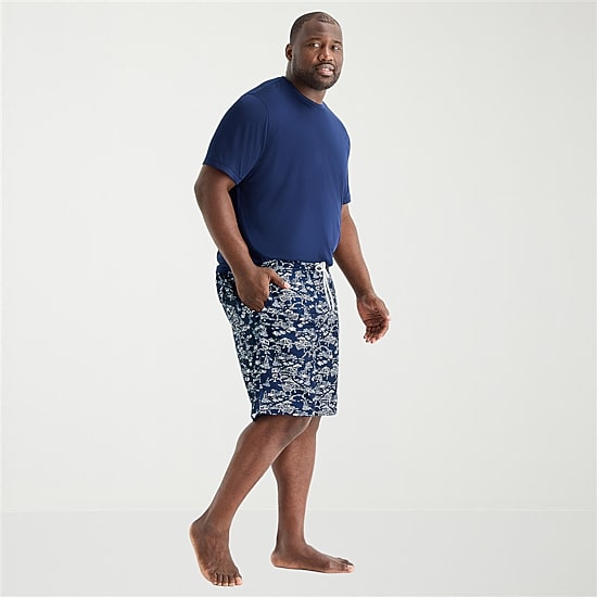 St. John's Bay Mens 10" Floral Big and Tall Board Shorts