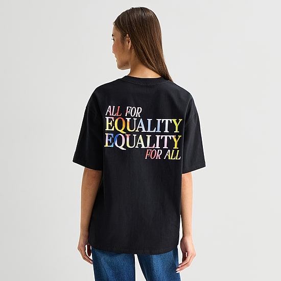 Hope & Wonder Pride Unisex Adult Crew Neck Short Sleeve Regular Fit Graphic T-Shirt