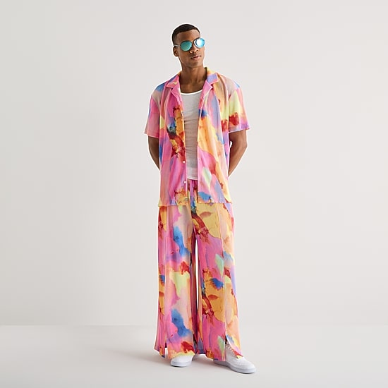 Hope & Wonder Pride Unisex Adult Wide Leg Regular Fit Pull-On Pant