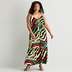 jcpenney casual long dresses Plus Size Maxi Dresses for Women