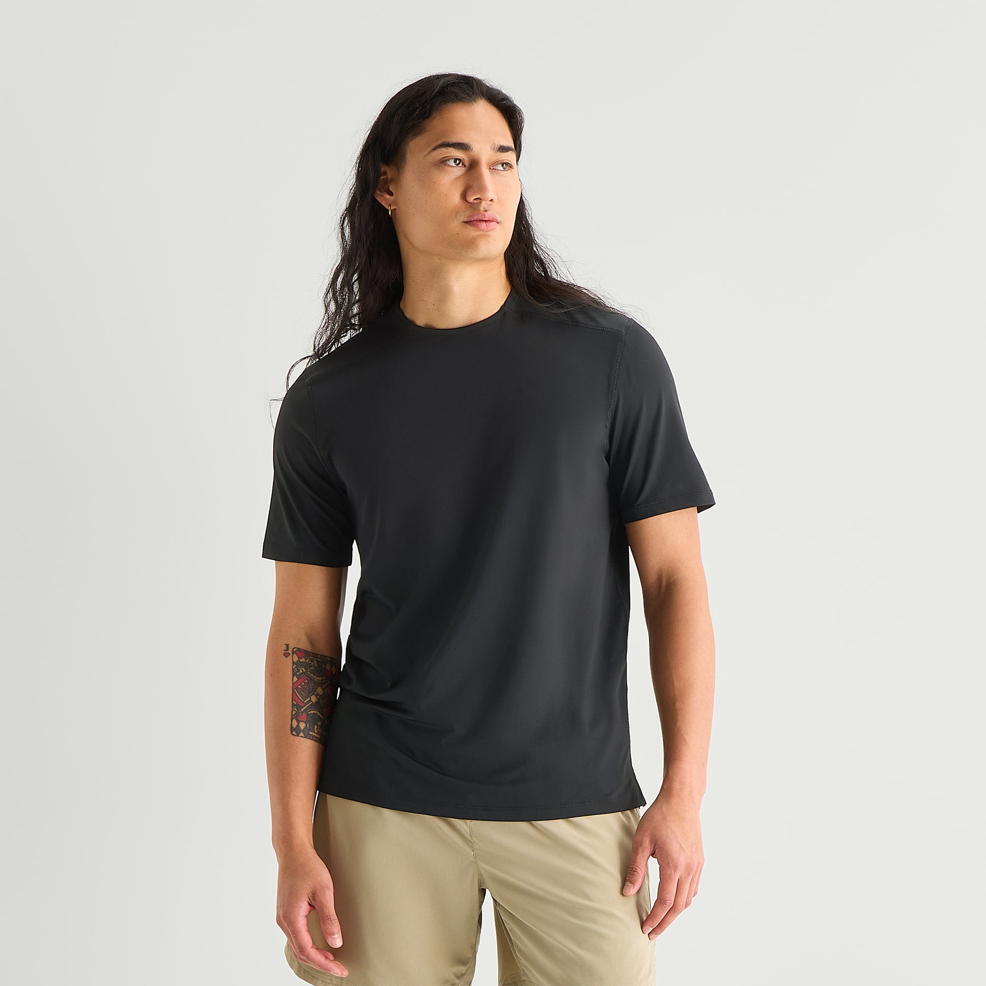 Xersion Mens Crew Neck Short Sleeve Quick Dry Active T-Shirt