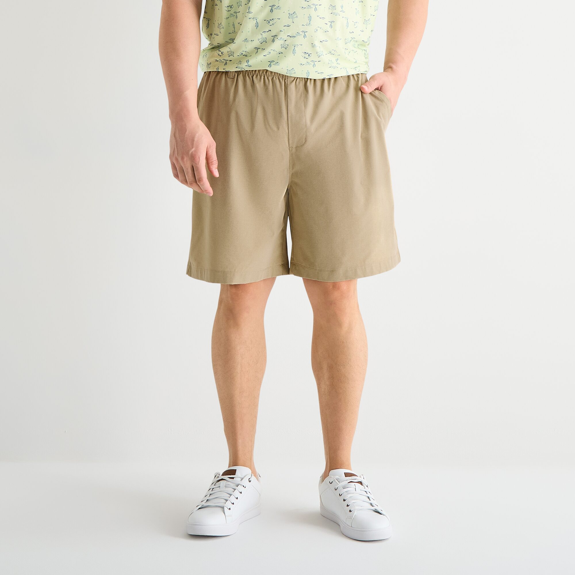 Xersion Mens 9" Mid Rise Big and Tall Golf Short