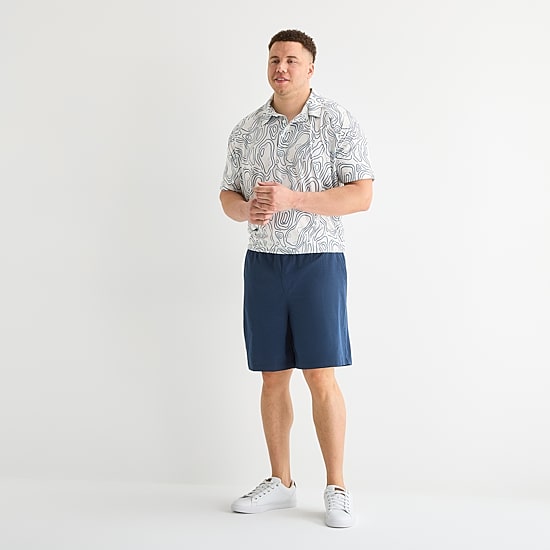 Xersion Mens 9" Mid Rise Big and Tall Golf Short