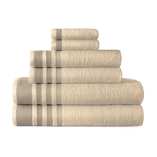 Home Expressions Stripe 6-pc. Bath Towel Set