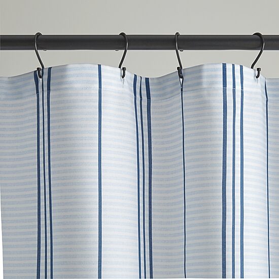 Home Expressions Rugby Stripe Shower Curtain