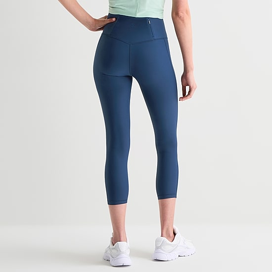 Xersion EverContour+ Womens High Rise 23" Cropped Legging