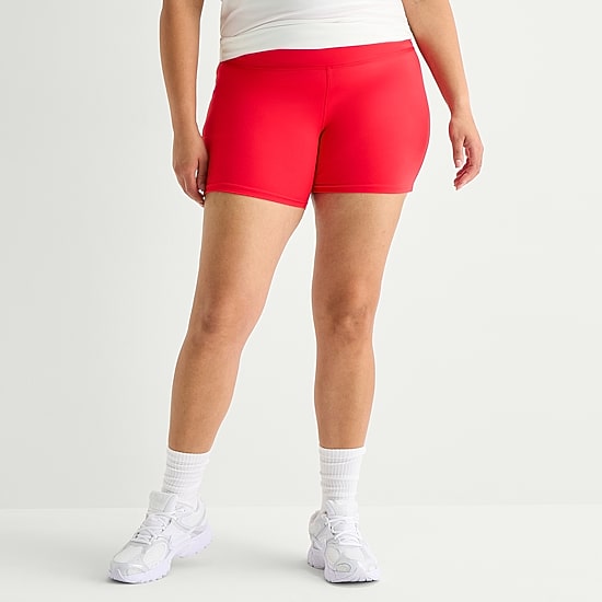 Xersion EverUltra™ Womens 6" High Rise Plus Stretch Fabric Quick Dry Bike Short