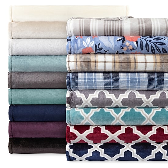 Home Expressions Velvet Plush Blanket