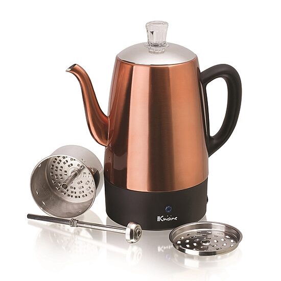 Euro Cuisine Electric Coffee Percolator - 8 Cups