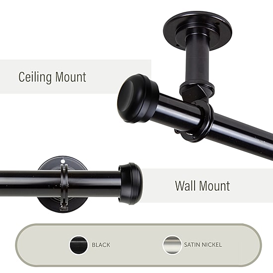 Rod Desyne Rosen Ceiling Curtain Rod