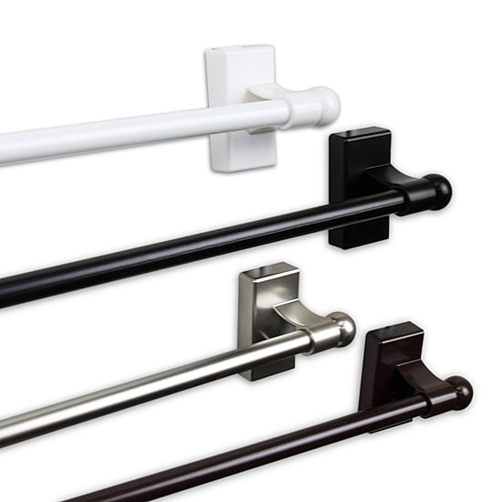 Rod Desyne Magnetic 1/2 IN Curtain Rod (28-48")