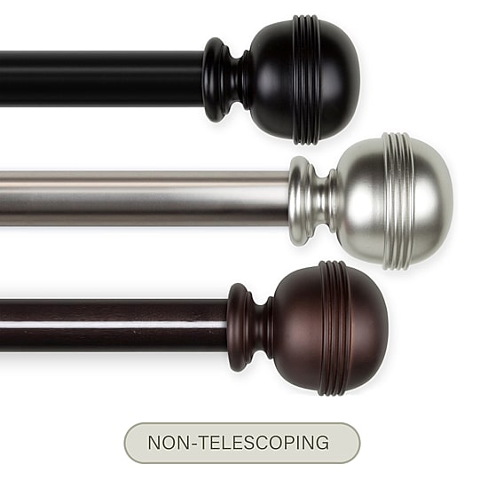 Rod Desyne Jovian Non-Telescoping 1 1/2 IN Curtain Rod
