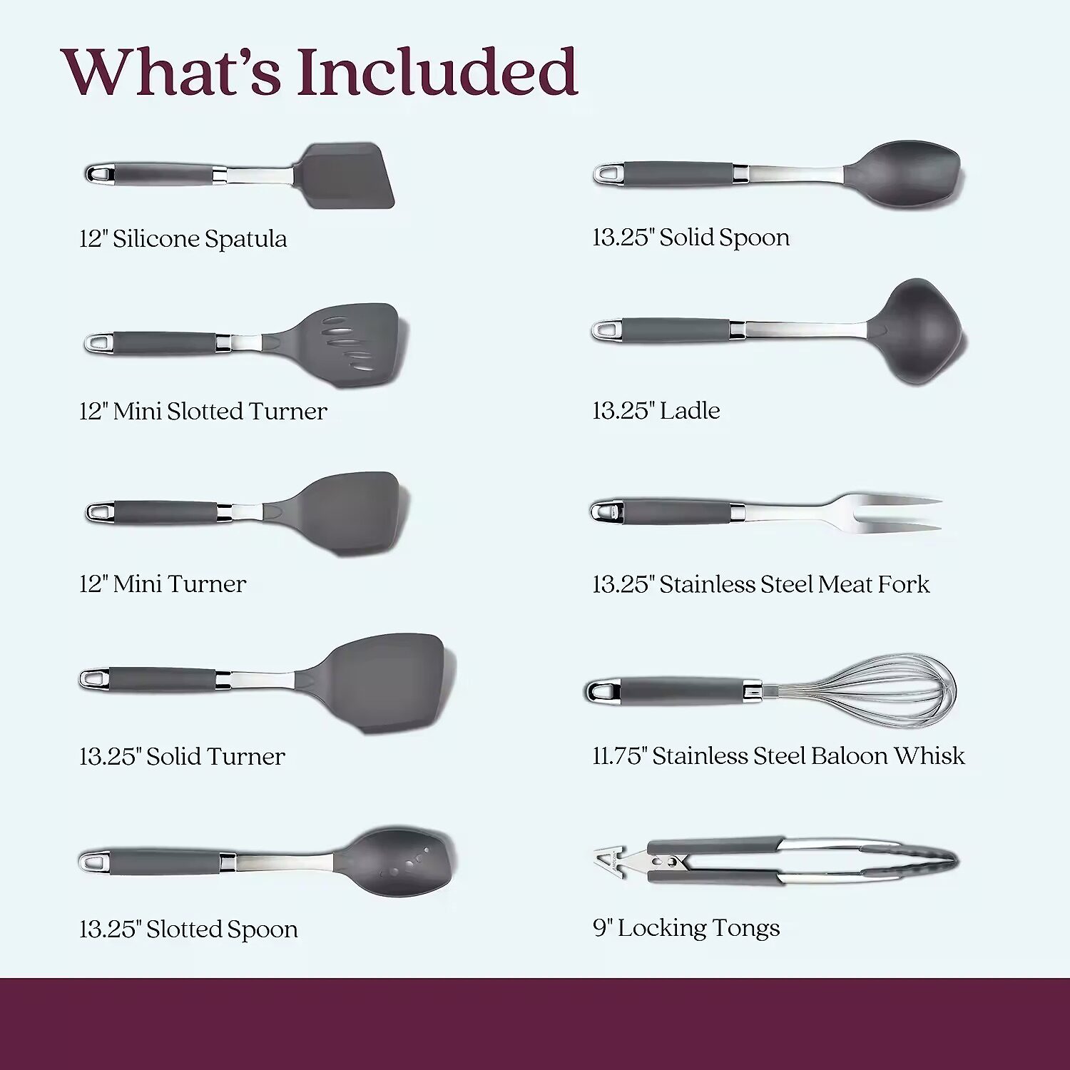 Anolon 10-pc. Kitchen Utensil Set
