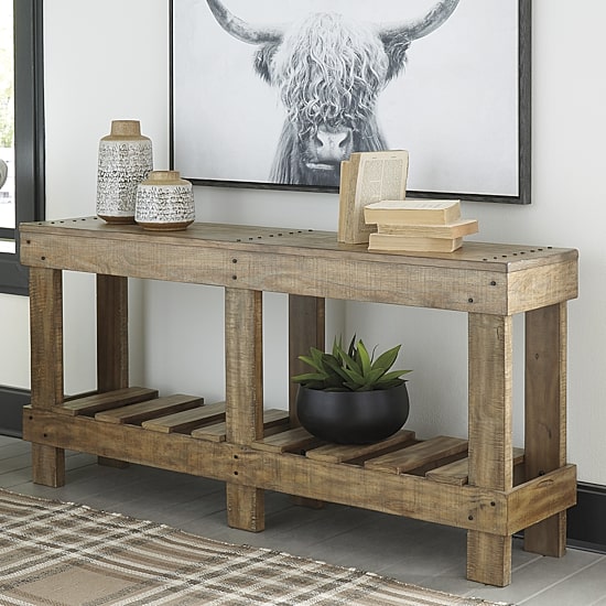 Signature Design by Ashley® Susandeer Rustic Console Table
