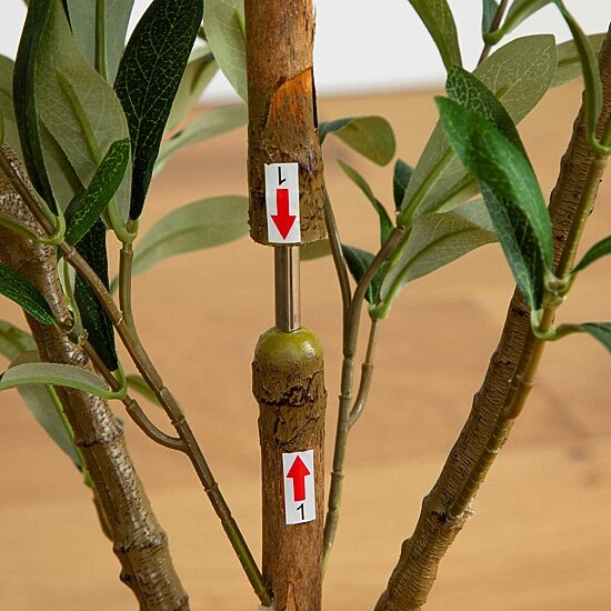 Nearly Natural 3' Olive With Natural Trunk Artificial Plant