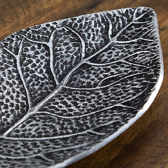 Nearly Natural 16" Antique Leaf Decorative Tray