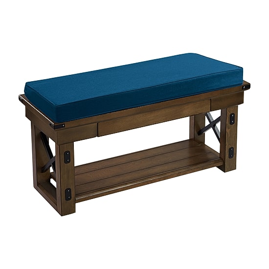 Sweet Home Collection™ Indoor/Outdoor Patio Bench Foam Cushion 18" x 42"
