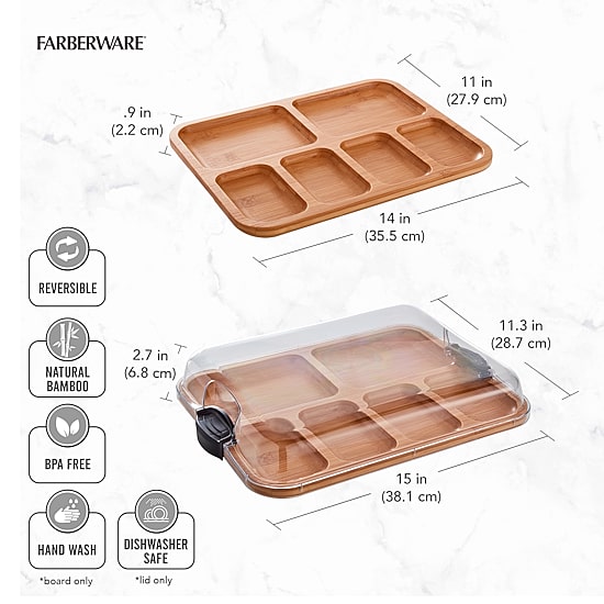 Farberware Build A Board Divided Tray
