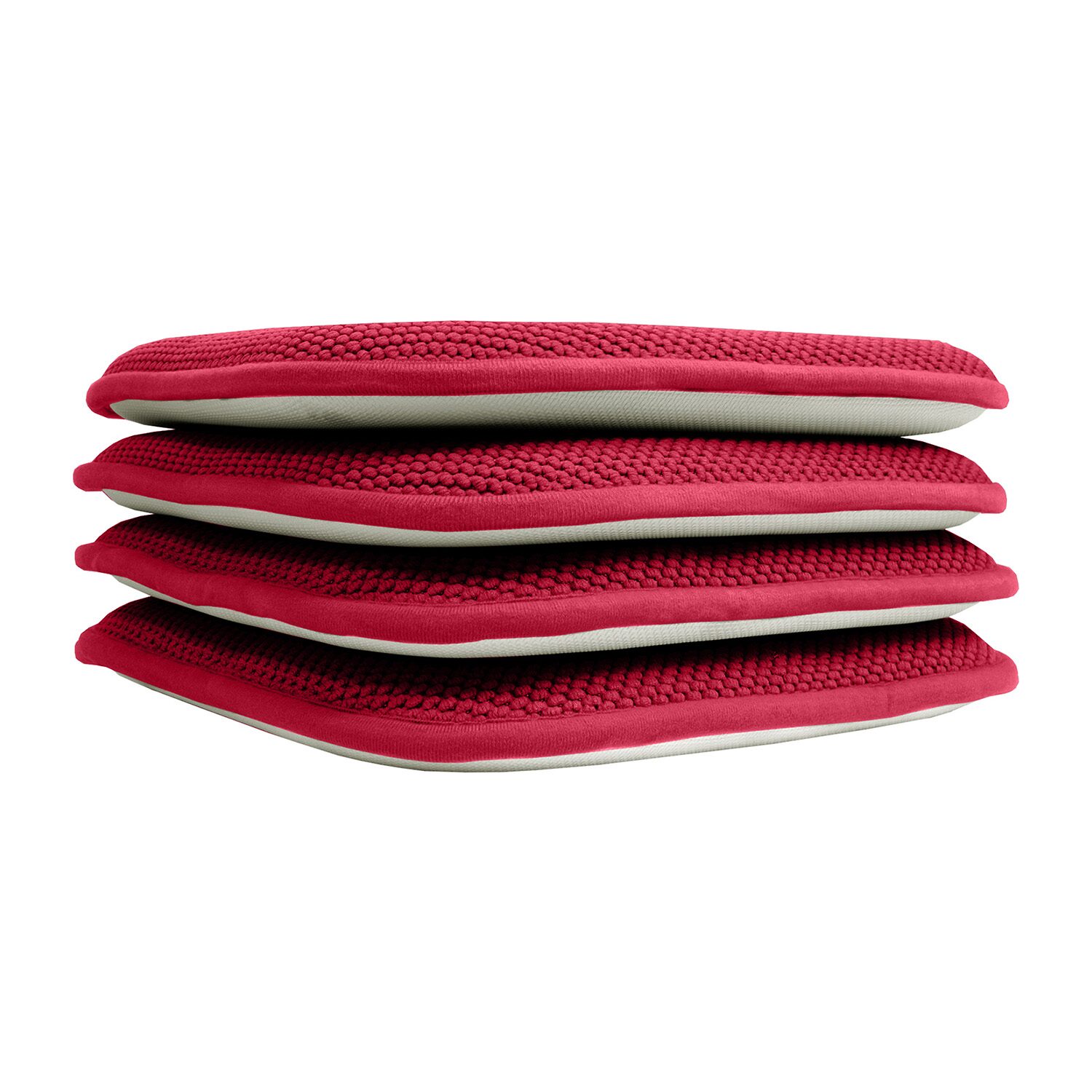 Sweet Home Collection™ Honeycomb Memory Foam No Slip Back 16" x Chair Pad Cushion