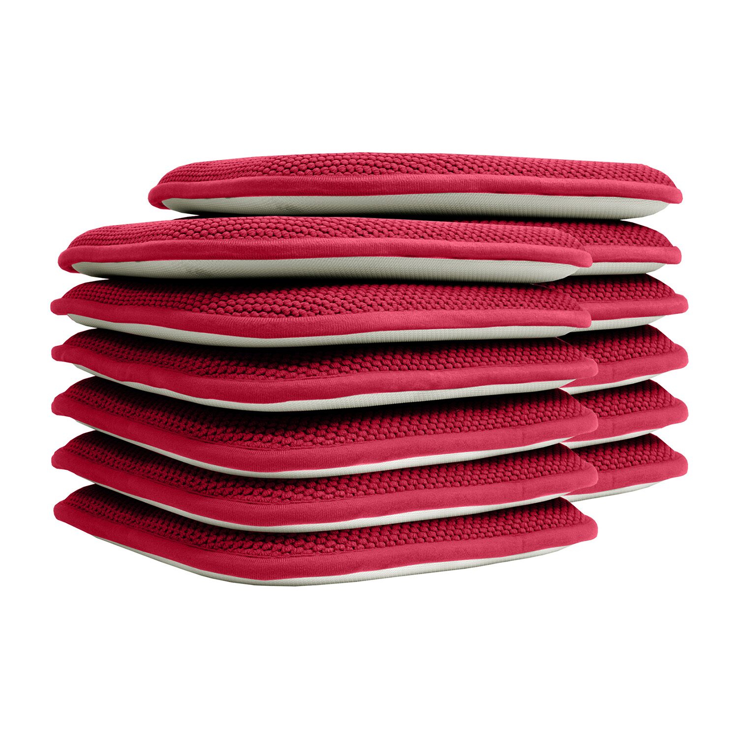 Sweet Home Collection™ Honeycomb Memory Foam No Slip Back 16" x Chair Pad Cushion