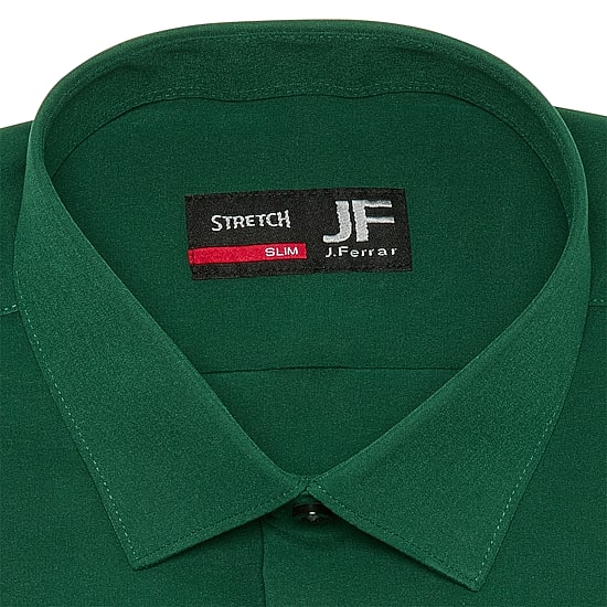 J. Ferrar Slim 360 Stretch Performance Mens Regular Fit Stretch Fabric Long Sleeve Dress Shirt