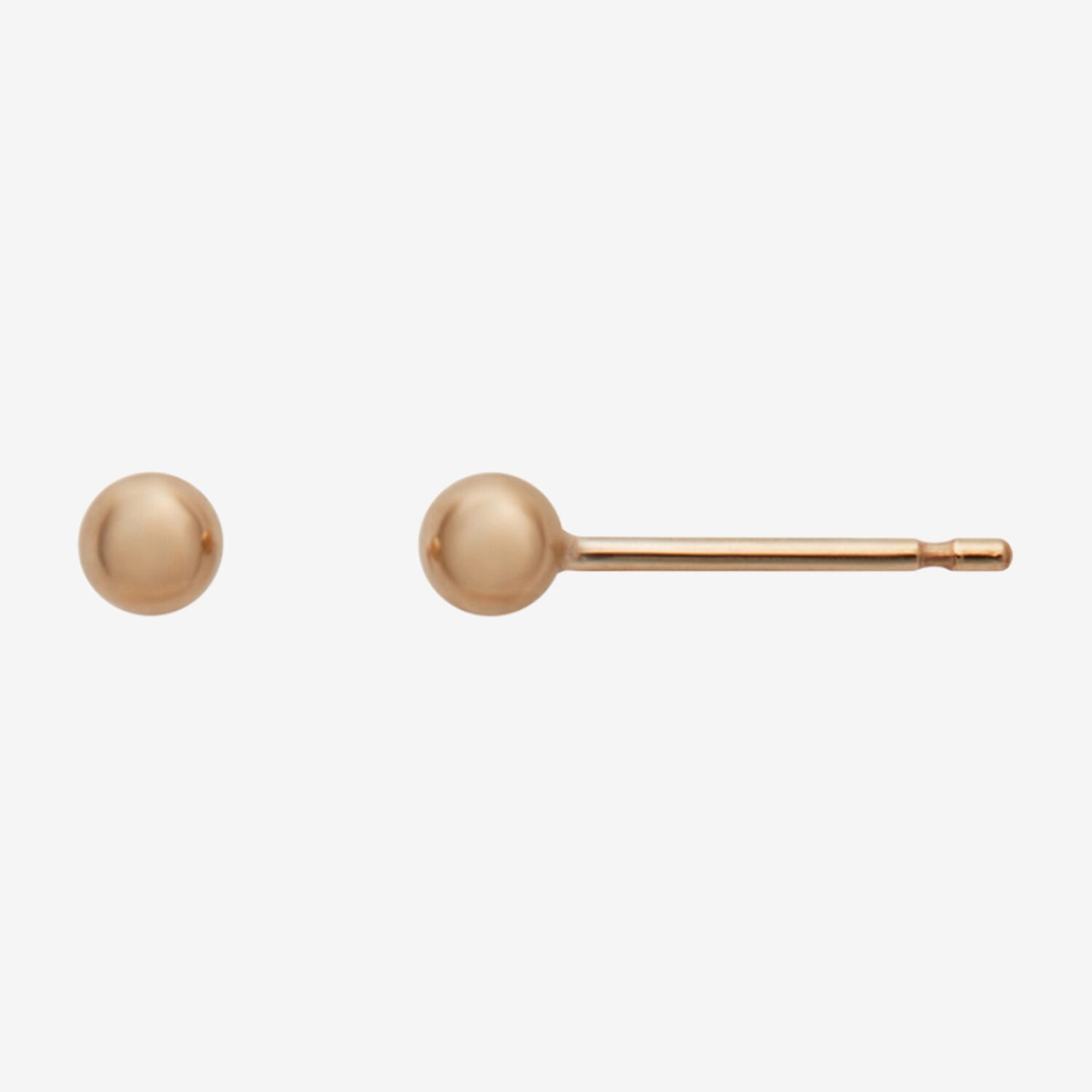 Gold Theory Womens Round 3 Pair Earring Set