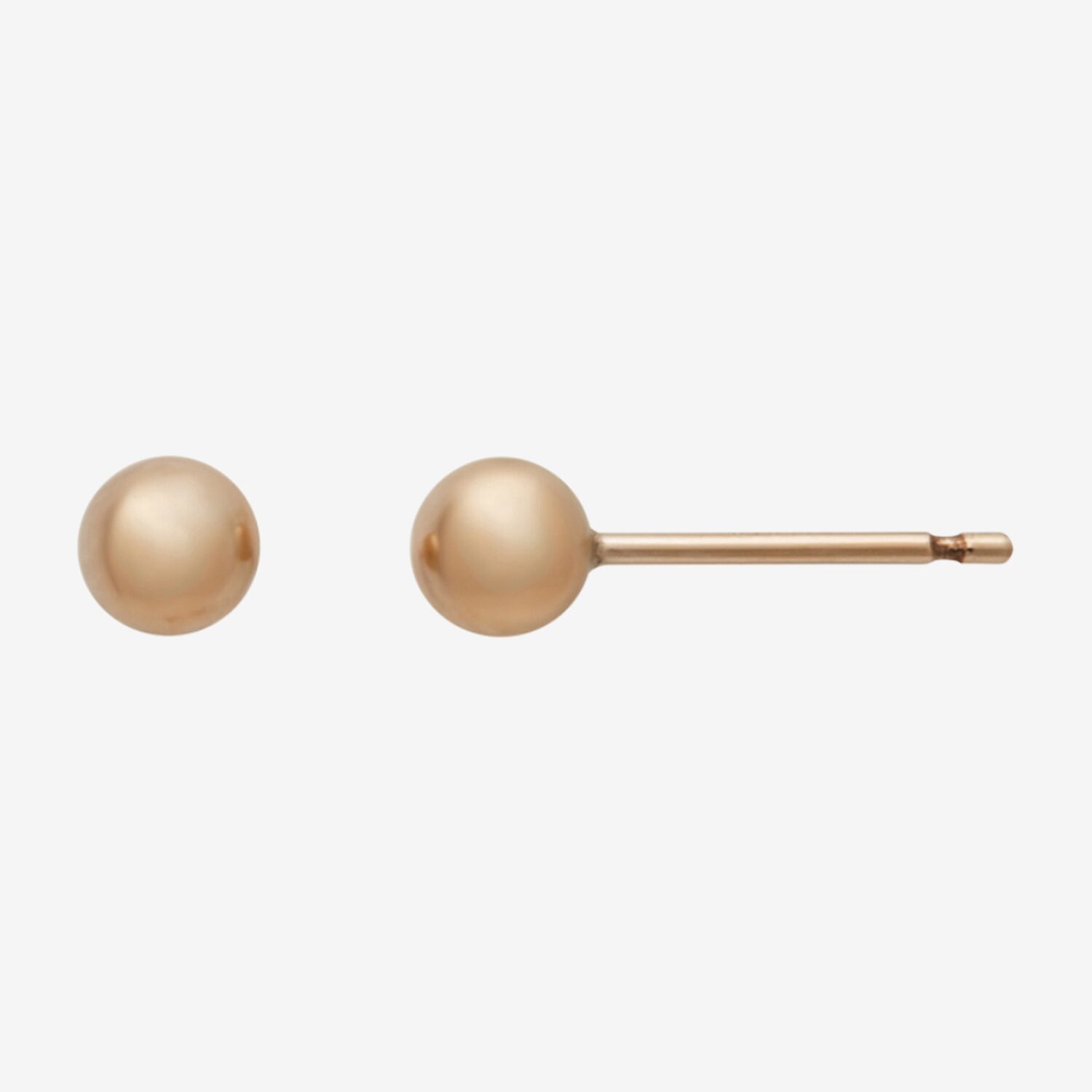 Gold Theory Womens Round 3 Pair Earring Set