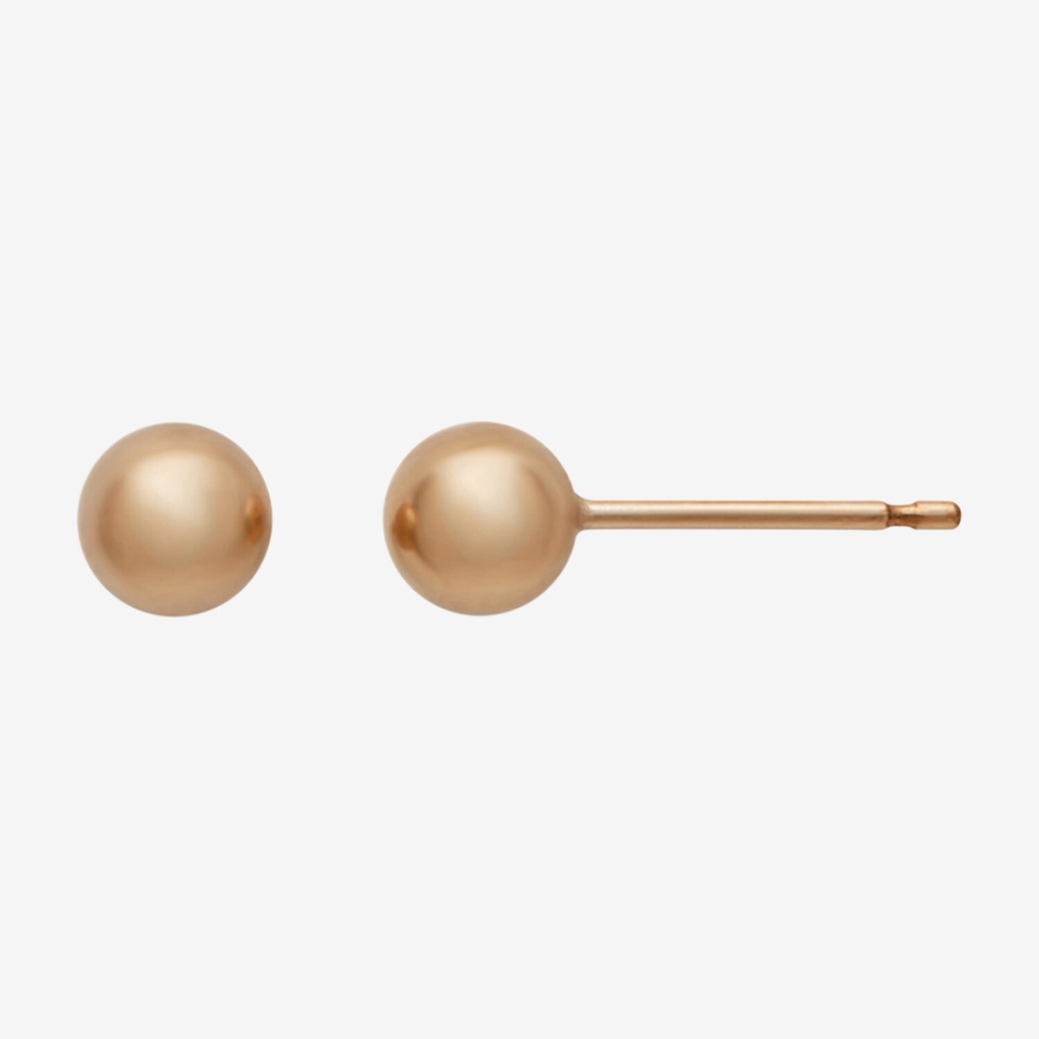 Gold Theory Womens Round 3 Pair Earring Set