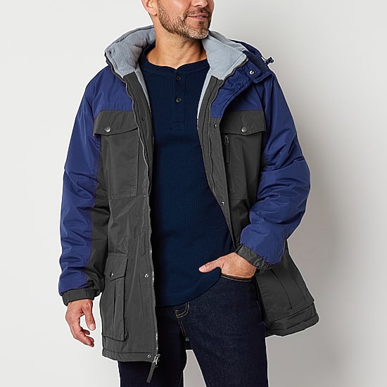 Victory Mens Hooded Water Resistant Heavyweight Parka