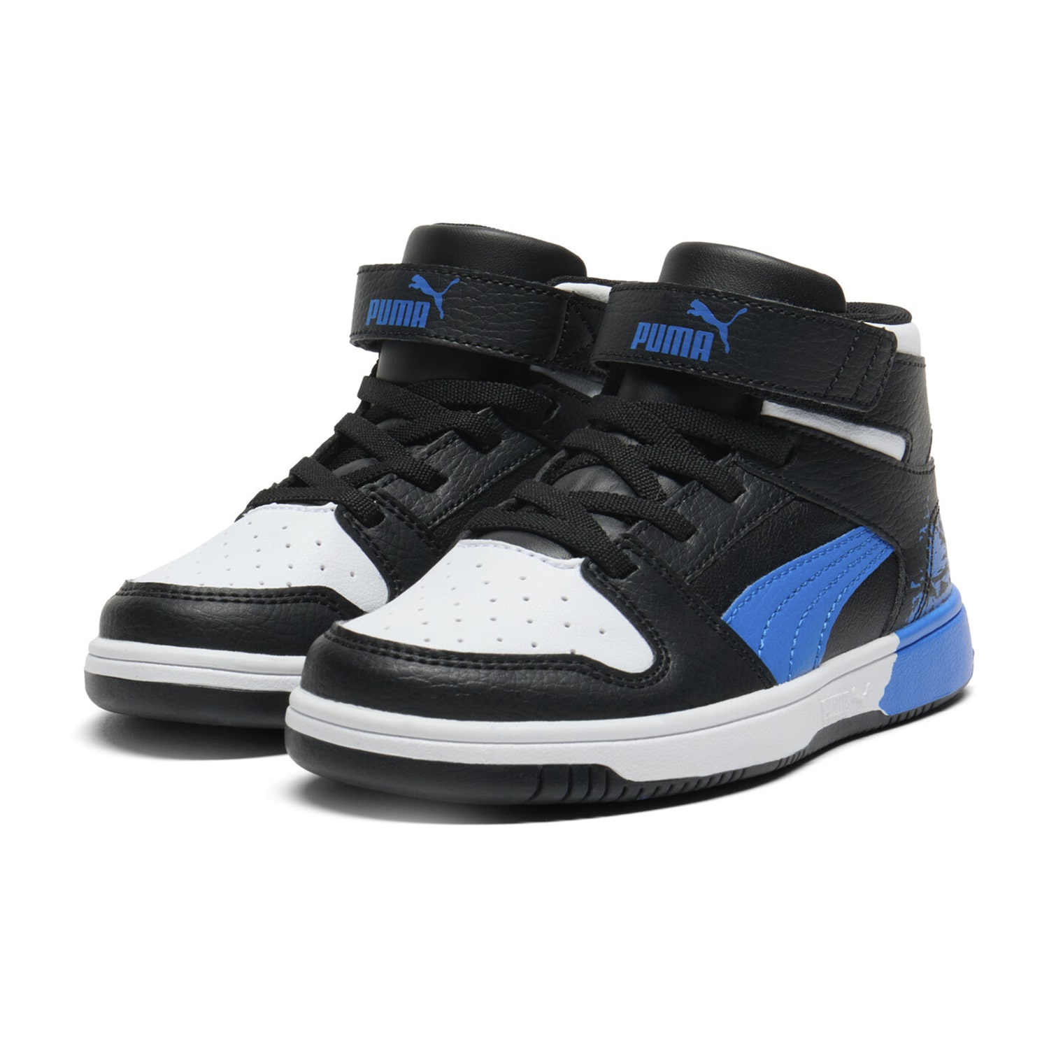 PUMA Rebound Little Kid Boys Basketball Shoes
