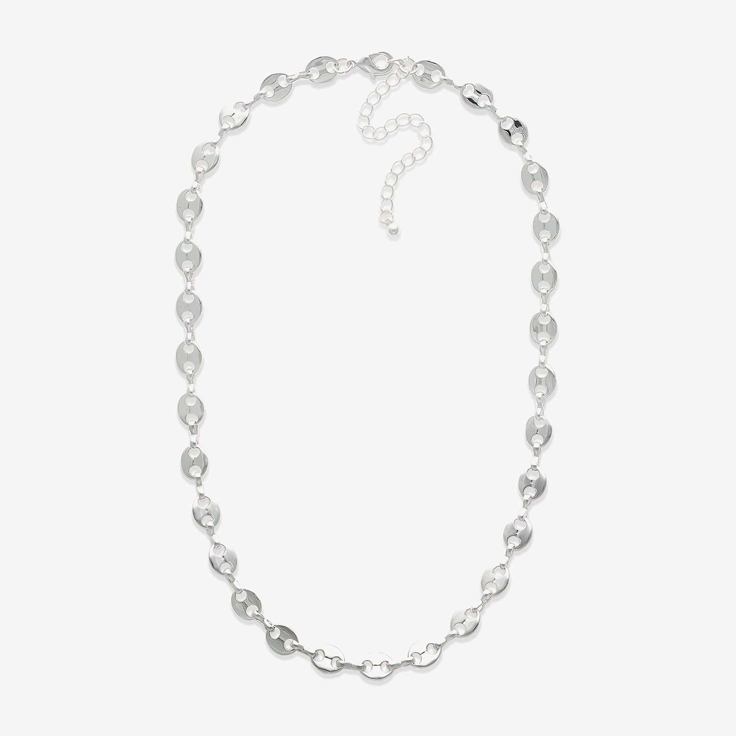 Mixit Womens 16 Inch Popcorn Chain Necklace