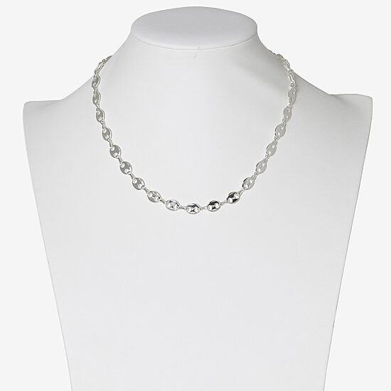 Mixit Womens 16 Inch Popcorn Chain Necklace