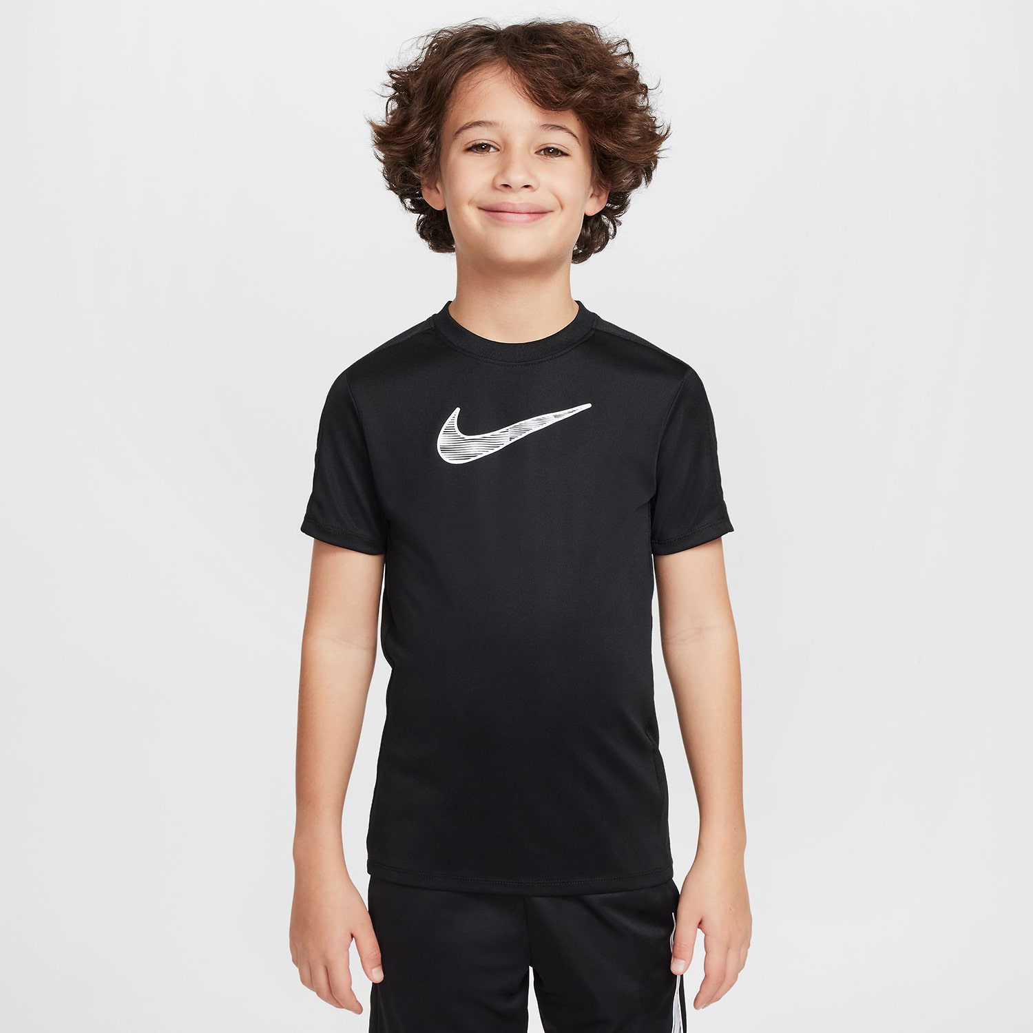 Nike Dri-Fit Trophy Big Kid Unisex Crew Neck Short Sleeve Regular Fit Graphic T-Shirt