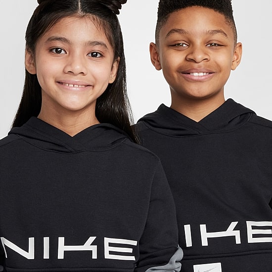 Nike Dri-Fit Big Kid Unisex Long Sleeve Active Hoodie