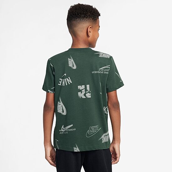 Nike Club Big Kid Unisex Crew Neck Short Sleeve Regular Fit Graphic T-Shirt