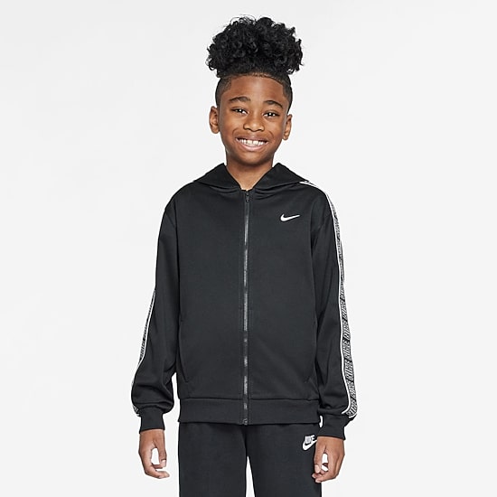 Nike Club Dri-Fit Big Kid Unisex Long Sleeve Fleece Zipper Active Hoodie