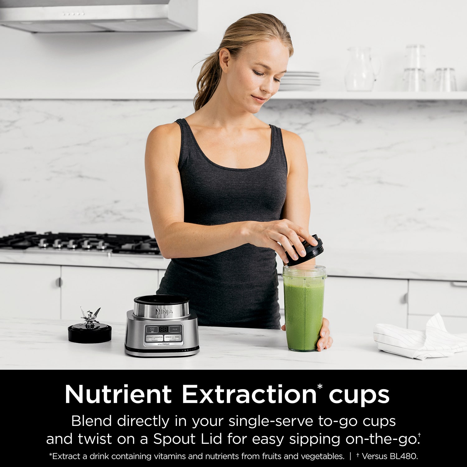 Ninja Foodi Power Nutri Duo Smoothie Bowl Maker and Personal Blender