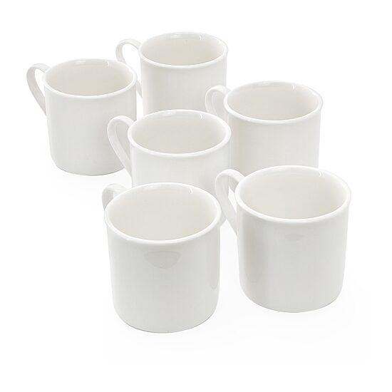 Elama Aspin 12 Piece 2.5 Ounce 12-pc. Cup & Saucer Set