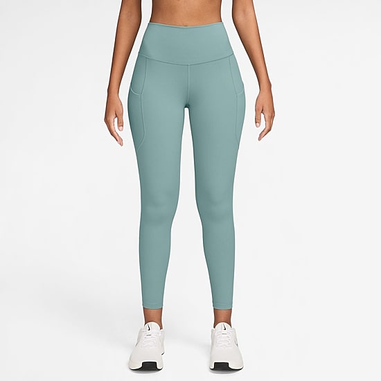 Nike Womens Moisture Wicking Quick Dry High Rise 7/8 Ankle Legging