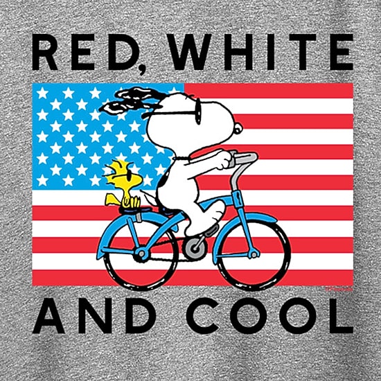Womens Crew Neck Short Sleeve Regular Fit Peanuts Graphic T-Shirt