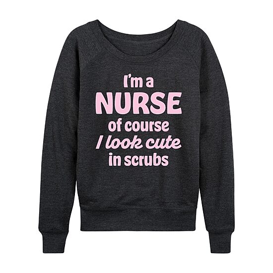 Womens Crew Neck Long Sleeve Sweatshirt