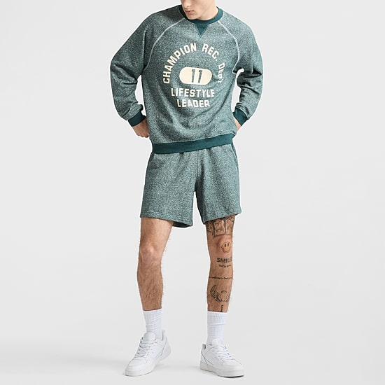 Champion Mens 7" Mid Rise Workout Shorts