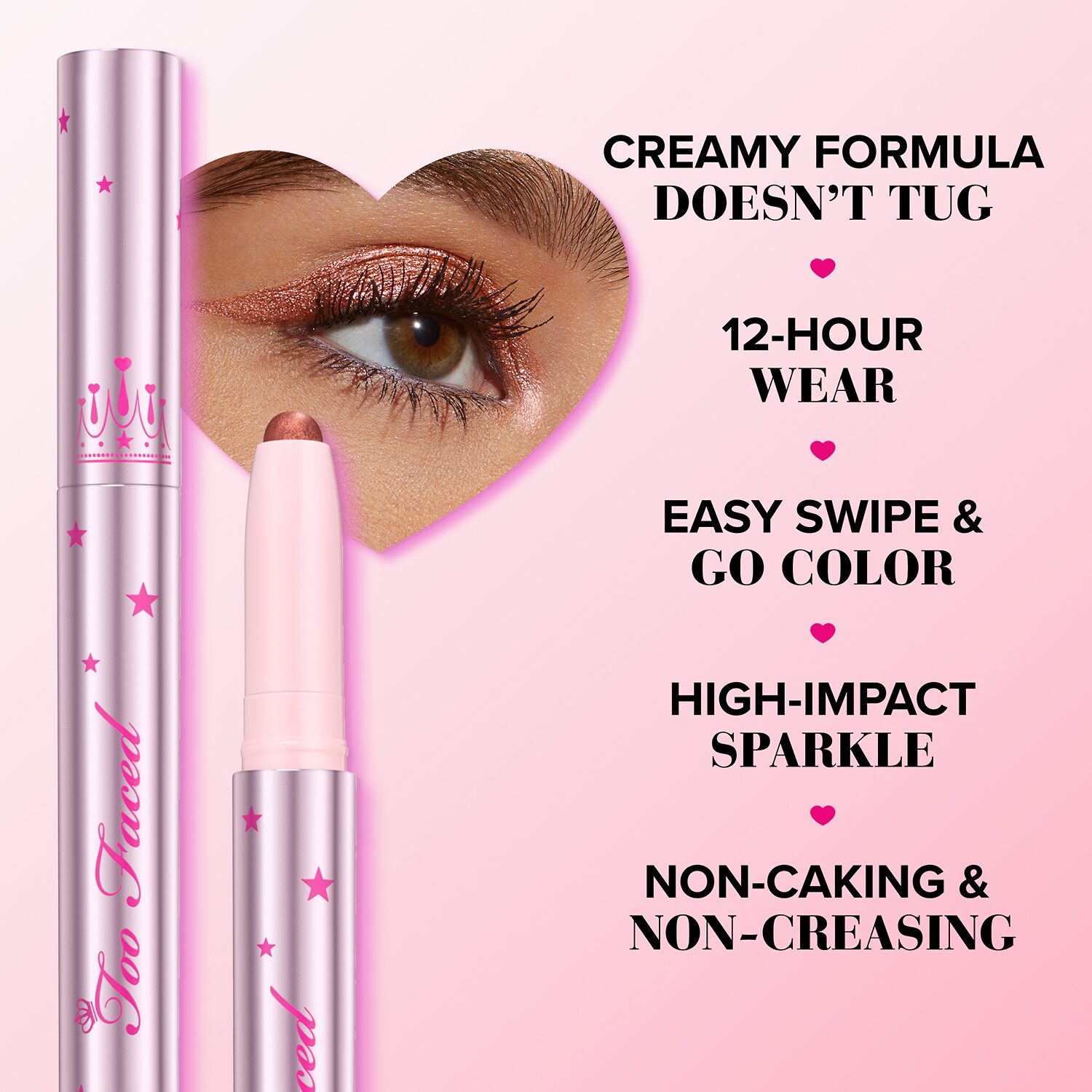 Too Faced Quickie Queen Cream Eye Shadow Stick