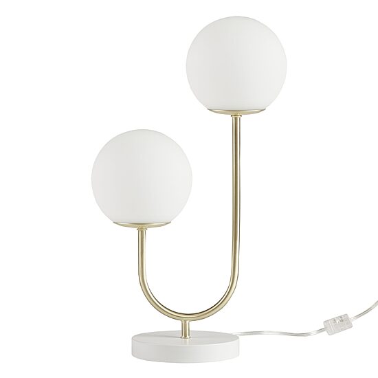 510 Design Zusa 2-Light Globe Metal Table Lamp