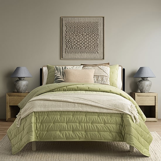 Indigo Road by Egypt Sherrod Olema Loose Weave Tasseled Linen Blend Midweight Throw