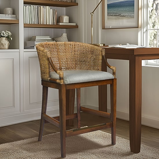 Playa Counter Height Upholstered Bar Stool